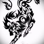 эскизы льва для тату - рисунки для татуировки от 29042916 4
