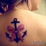 Bogen Tattoo auf dem Rücken - Foto Beispiel des fertigen Tätowierung 02052016 2