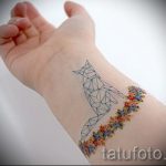 Fuchs Tattoo Minimalismus - ein cooles Tattoo Foto auf 03052016 2