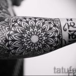 Hülse Mandala Tattoo - Foto Beispiel des fertigen Tätowierung auf 01052016 1
