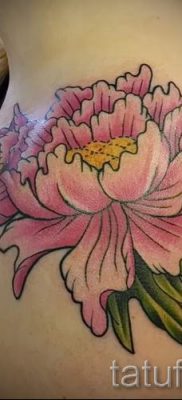 Japanische Tattoo-Pfingstrose Wert — Foto Beispiel der Tätowierung 15052016 2