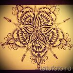 Mandala-Designs auf dem Rücken Tattoo - Tattoo-Zeichnung auf 02052016 5