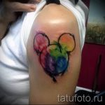 Mickey Mouse Tattoo böse - fertig Tätowierung auf 16052016 1