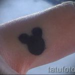 Mickey Mouse tattoo on the hand - finished tattoo on 16052016 1