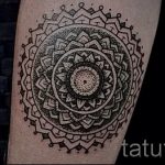 Tattoo Mandala Männer - Foto Beispiel des fertigen Tätowierung auf 01052016 3