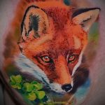 fox tatouage réalisme - une photo de tatouage fraîche sur 03052016 1
