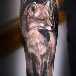 fox tatouage sur son avant-bras - une photo de tatouage fraîche sur 03052016 1