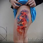 fox tattoo for girls - a cool tattoo photo on 03052016 1