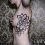 mandala tattoo girls - Photo example of the finished tattoo on 01052016 3