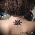 petite mandala de tatouage - Photo exemple du tatouage fini sur 01052016 1