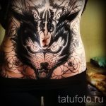 renard de tatouage et un loup - une photo de tatouage fraîche sur 03052016 3
