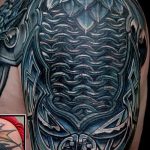 tatouage armure armure - un exemple du tatouage fini 16052016 2