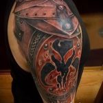 tatouage sur son épaule armure images - un exemple du tatouage fini 16052016 2