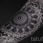 tattoo mandala men - Photo example of the finished tattoo on 01052016 2