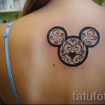 tattoo of Mickey Mouse and Minnie 2