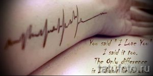 tattoo on his hand pulse Photo - sample of the finished tattoo 1