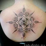 знак мандалы тату - фото пример готовой татуировки от 01052016 5