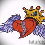 корона тату эскиз - рисунок для татуировки от 15052016 -1- 13