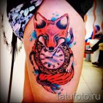 лиса на ляшке тату - фото классной татуировки от 03052016 9