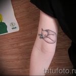 лиса свернувшаяся клубком тату - фото классной татуировки от 03052016 2