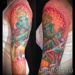 мандала тату цветная - фото пример готовой татуировки от 01052016 20