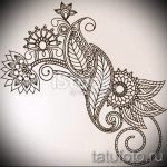 мандала тату эскизы на запястье - рисунок для татуировки от 02052016 7