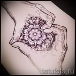 мандала тату эскизы - рисунок для татуировки от 02052016 28
