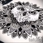мандала тату эскизы - рисунок для татуировки от 02052016 32