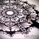 мандала тату эскизы - рисунок для татуировки от 02052016 48