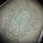 мандала эскизы тату на спину - рисунок для татуировки от 02052016 7