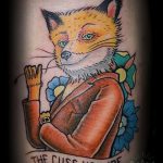 тату в виде лисы - фото классной татуировки от 03052016 1