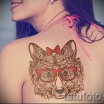 тату в виде лисы - фото классной татуировки от 03052016 2