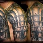 тату доспехи гладиаторов - пример готовой татуировки от 16052016 6