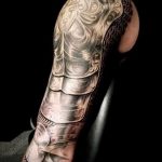 тату латы доспехи - пример готовой татуировки от 16052016 5