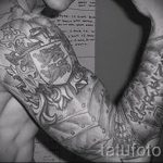 тату латы доспехи - пример готовой татуировки от 16052016 7
