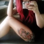 тату лиса для девушек - фото классной татуировки от 03052016 11