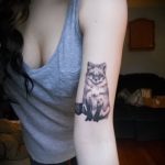 тату лиса для девушек - фото классной татуировки от 03052016 7