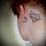 тату лиса минимализм - фото классной татуировки от 03052016 4