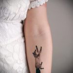 тату лиса на предплечье - фото классной татуировки от 03052016 2