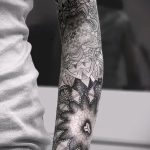 тату мандала на руке - фото пример готовой татуировки от 01052016 1