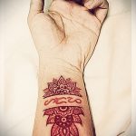 тату мандала на руке - фото пример готовой татуировки от 01052016 43