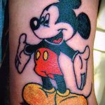 тату микки маус на руке - готовая татуировка от 16052016 9