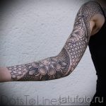 тату рукав мандала - фото пример готовой татуировки от 01052016 25