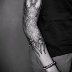 тату рукав мандала - фото пример готовой татуировки от 01052016 29