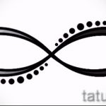 эскизы тату бесконечность - вариант рисунка для татуировки от 09052016 4092 tatufoto_ru