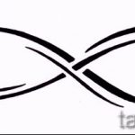 эскизы тату бесконечность - вариант рисунка для татуировки от 09052016 7095 tatufoto_ru