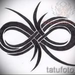 эскизы тату бесконечность - вариант рисунка для татуировки от 09052016 8096 tatufoto_ru