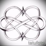 эскизы тату бесконечность на запястье - вариант рисунка для татуировки от 09052016 4102 tatufoto_ru