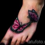 beautiful tattoo on ankle women - cool photo of the finished tattoo 2