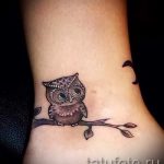 schöne Tattoo auf dem Knöchel Frauen - cool Foto des fertigen Tätowierung 2